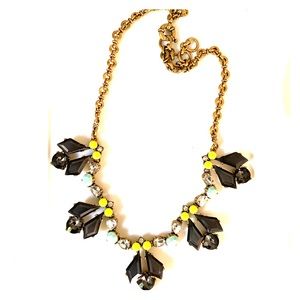 Bejeweled statement necklace